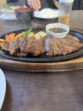 静岡市のステーキの名店金ときの特テキ