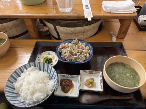 海産亭のまご茶定食